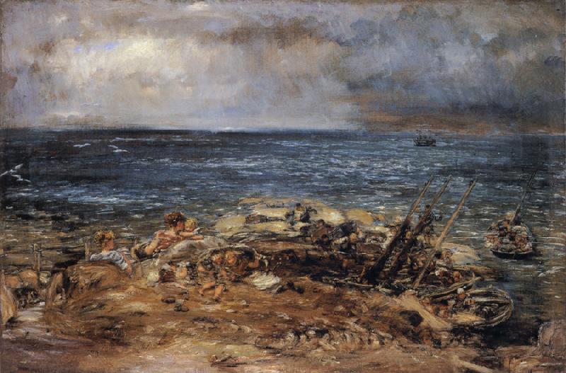 William Mctaggart The Emigrants oil painting picture